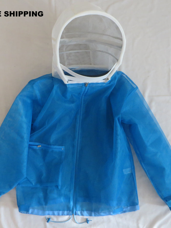 Cool Blue ventilated Beekeepers Jacket USA Cool Blue ventilated Beekeepers Jacket USA
