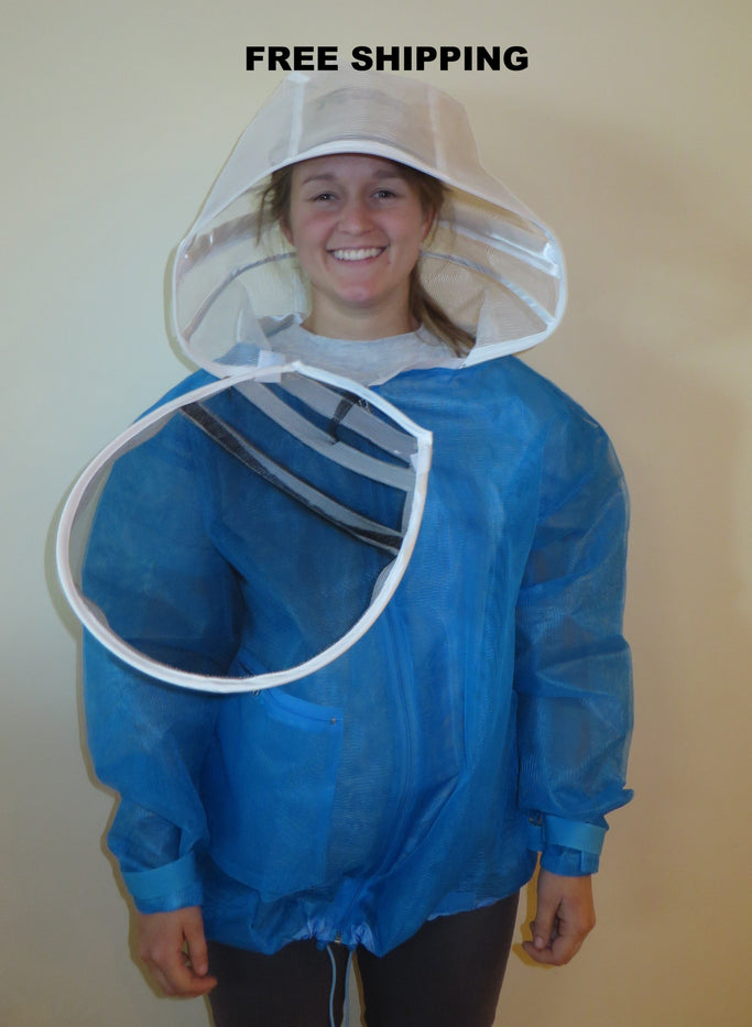 Cool Blue ventilated Beekeepers Jacket USA