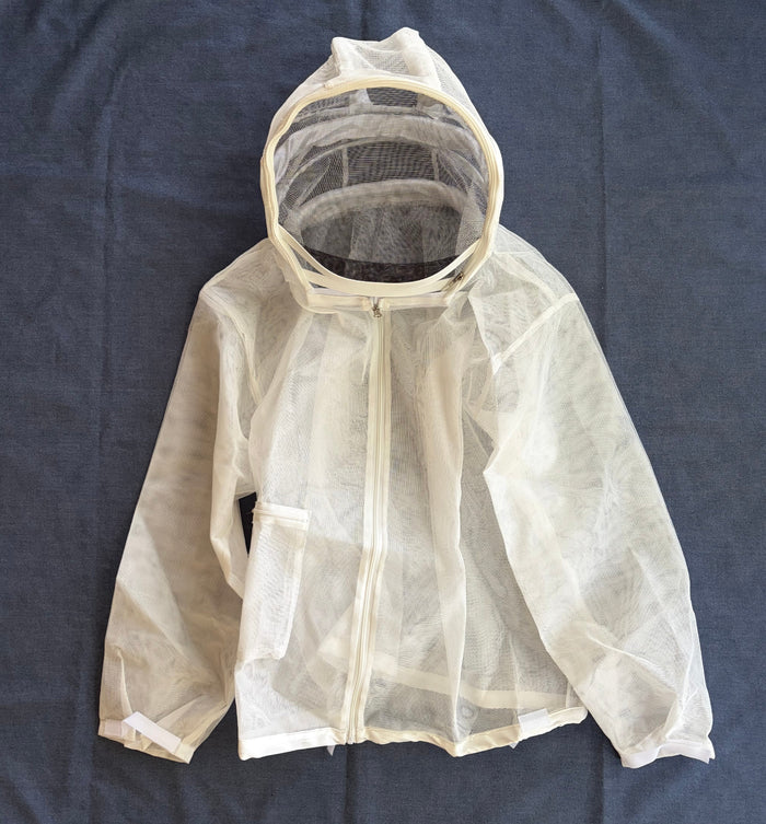 Snow White and Cool Blue ventilated Beekeepers Jacket