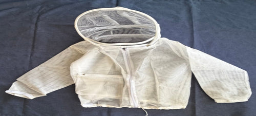 Snow White and Cool Blue ventilated Beekeepers Jacket